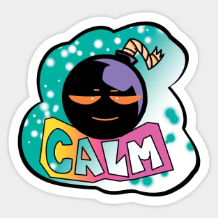 Fnf Whitty mod character graffiti calm Sticker